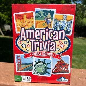 NEW🇺🇸 American Trivia Family Edition. Sealed Box. Family fun. USA!